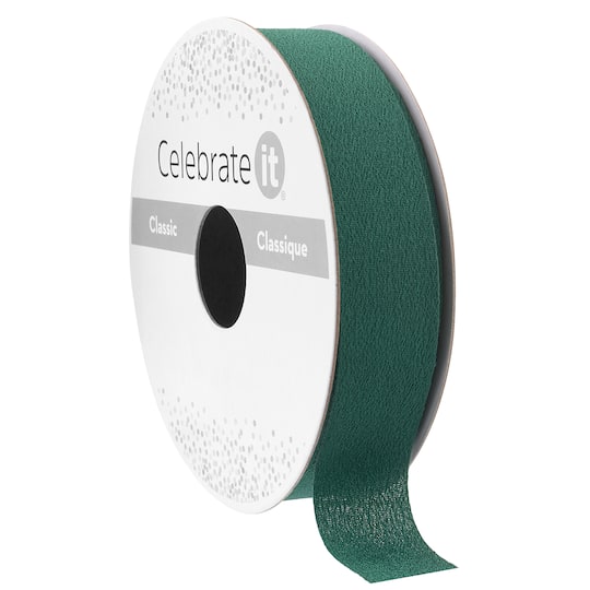 5/8" x 7yd. Chiffon Ribbon by Celebrate It® Classic